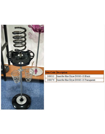 Stand for Hair Dryer D0095-1S Transparent